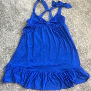 Betsey Johnson Swim - Betsey Johnson blue layer cake swim cover up. Betsey Johnson Swim - Betsey Johnson blue layer cake swim cover up.